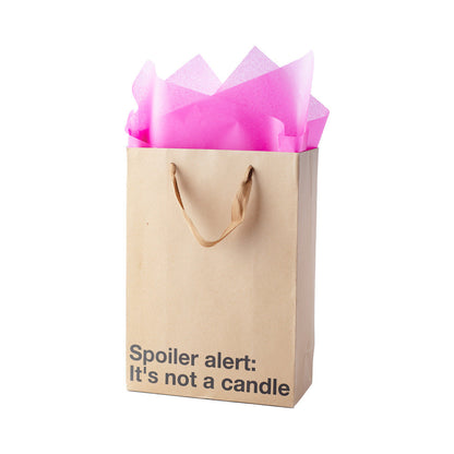 WOOD ROCKET - SNARKY GIFT BAGS NOT A CANDLE 3PK
