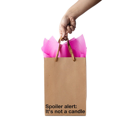 WOOD ROCKET - SNARKY GIFT BAGS NOT A CANDLE 3PK