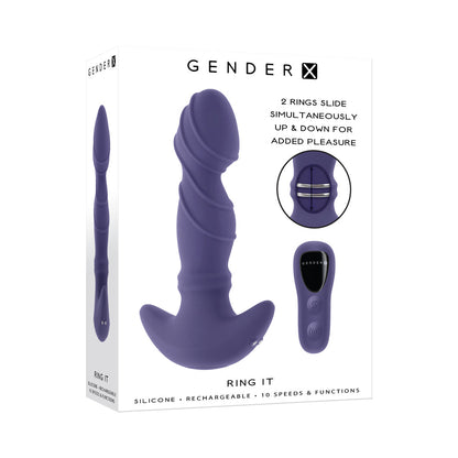 GENDER X - RING IT PURPLE
