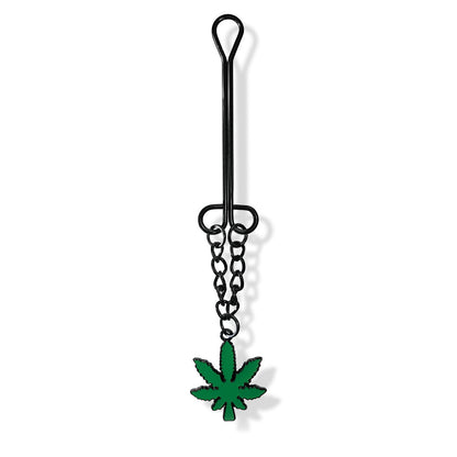 GLOBAL NOVELTIES - STONER VIBES CHRONIC COLLECTION CLITORAL CLAMP WITH CHAIN