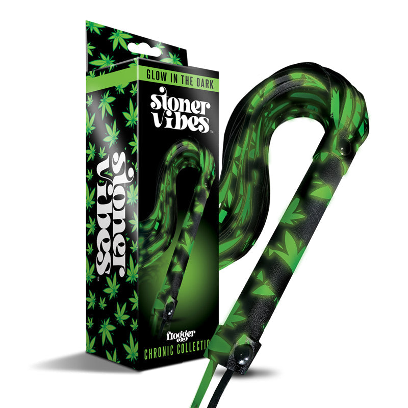 GLOBAL NOVELTIES - STONER VIBES CHRONIC COLLECTION GLOW IN THE DARK FLOGGER