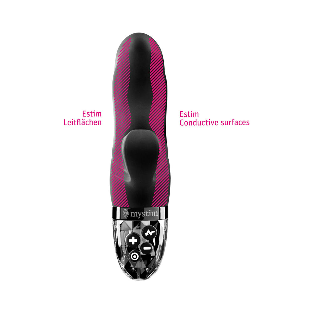 MYSTIM - HOP HOP BOB ESTIM VIBRATOR BLACK