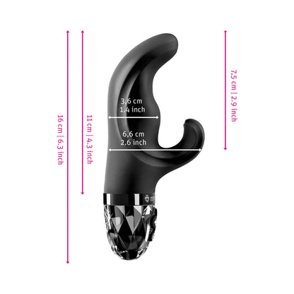 MYSTIM - HOP HOP BOB ESTIM VIBRATOR BLACK