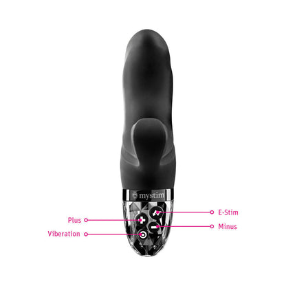 MYSTIM - HOP HOP BOB ESTIM VIBRATOR BLACK