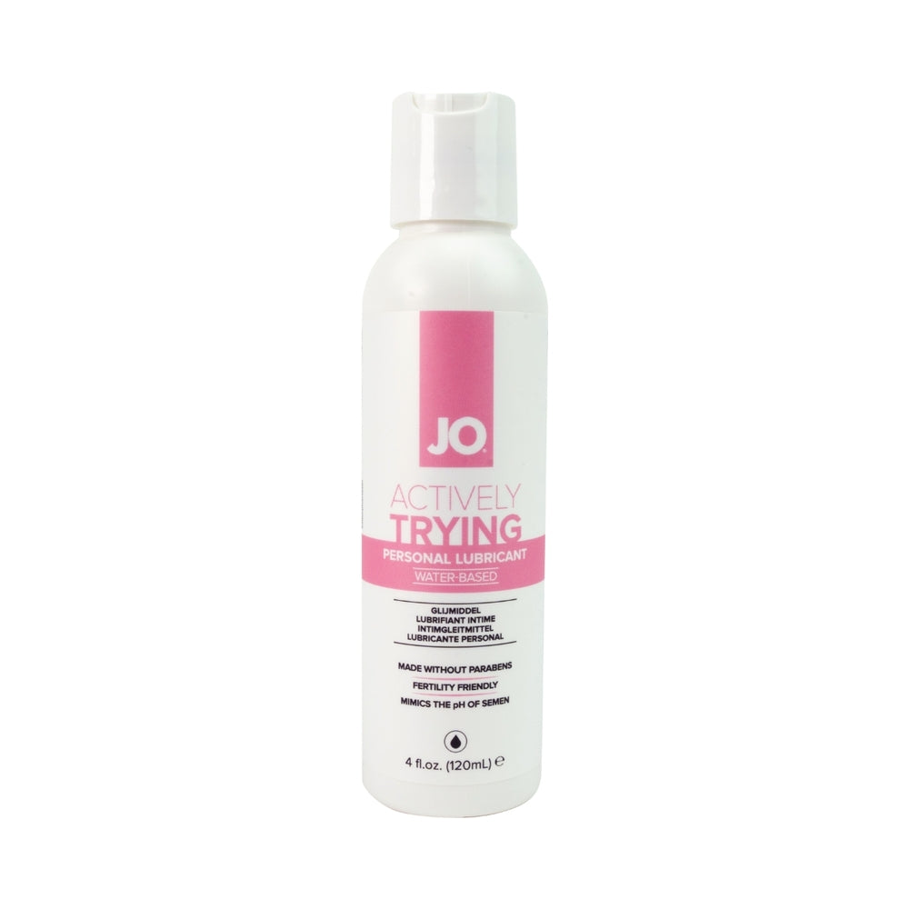 SYSTEM JO - JO A EXPERIMENTAR ATIVAMENTE LUBRIFICANTE À BASE DE ÁGUA SEM PARABENOS, 4 OZ.