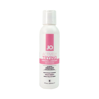 SYSTEM JO - JO A EXPERIMENTAR ATIVAMENTE LUBRIFICANTE À BASE DE ÁGUA SEM PARABENOS, 4 OZ.