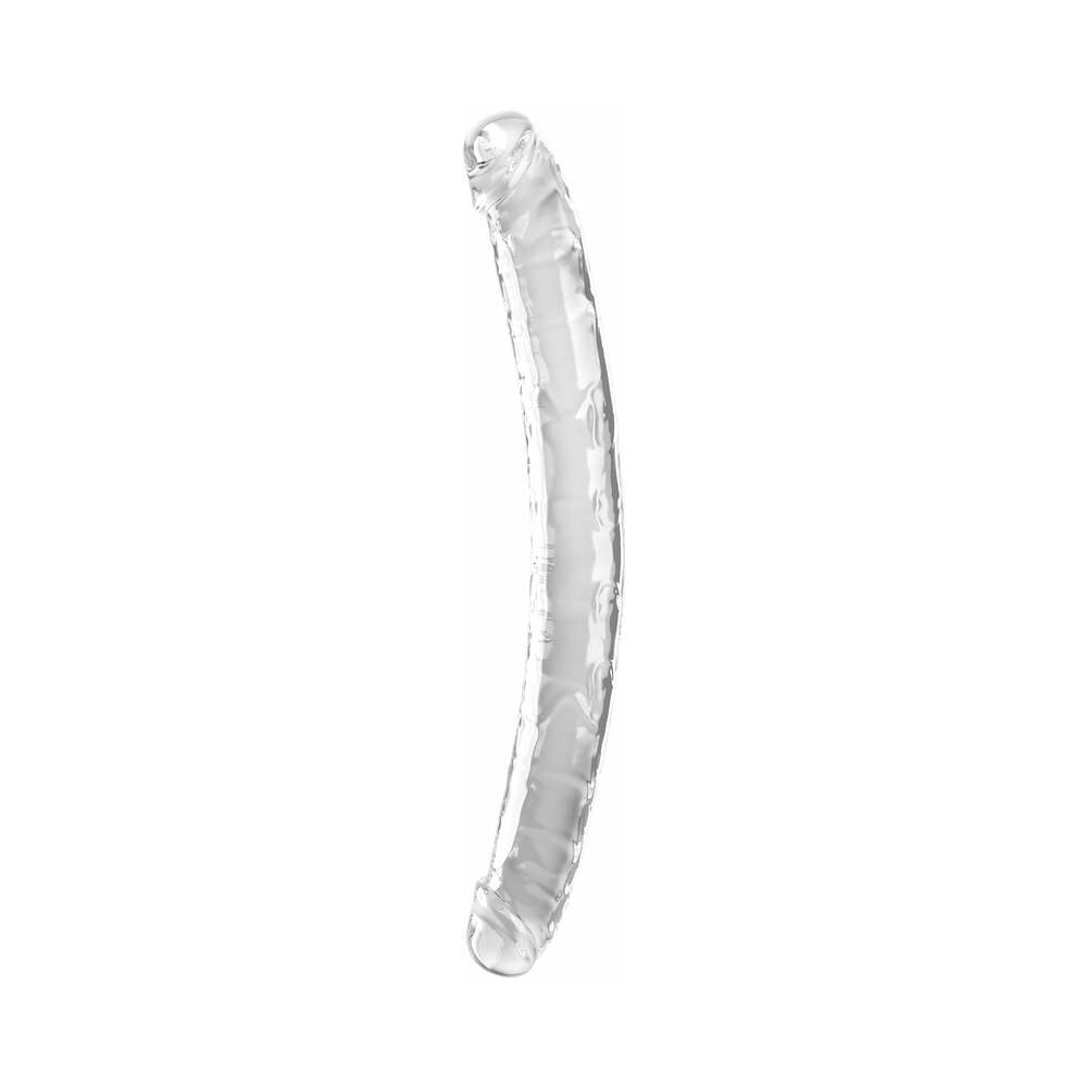 PIPEDREAM - KING COCK DOUBLE DILDO 18 IN. CLEAR