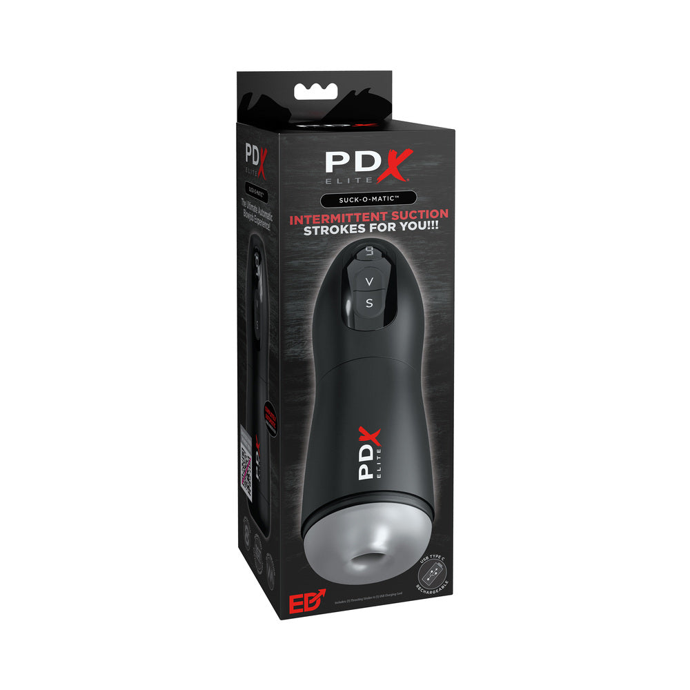PDX BRANDS - PDX ELITE SUCK-O-MATIC FROSTED/BLACK