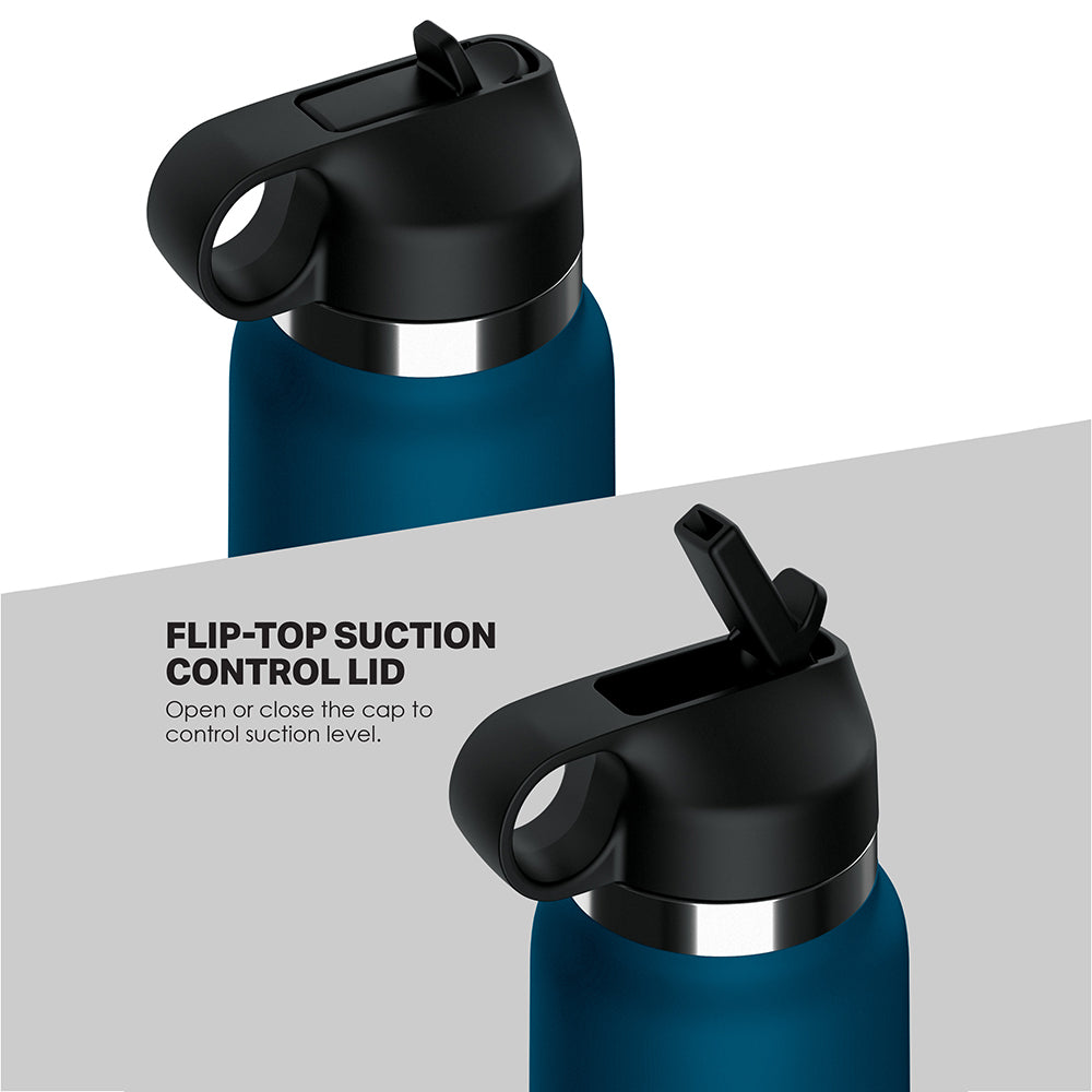 PDX BRANDS - PDX PLUS FUCK FLASK PRIVATE PLEASER DISCREET STROKER BLUE BOTTLE LIGHT