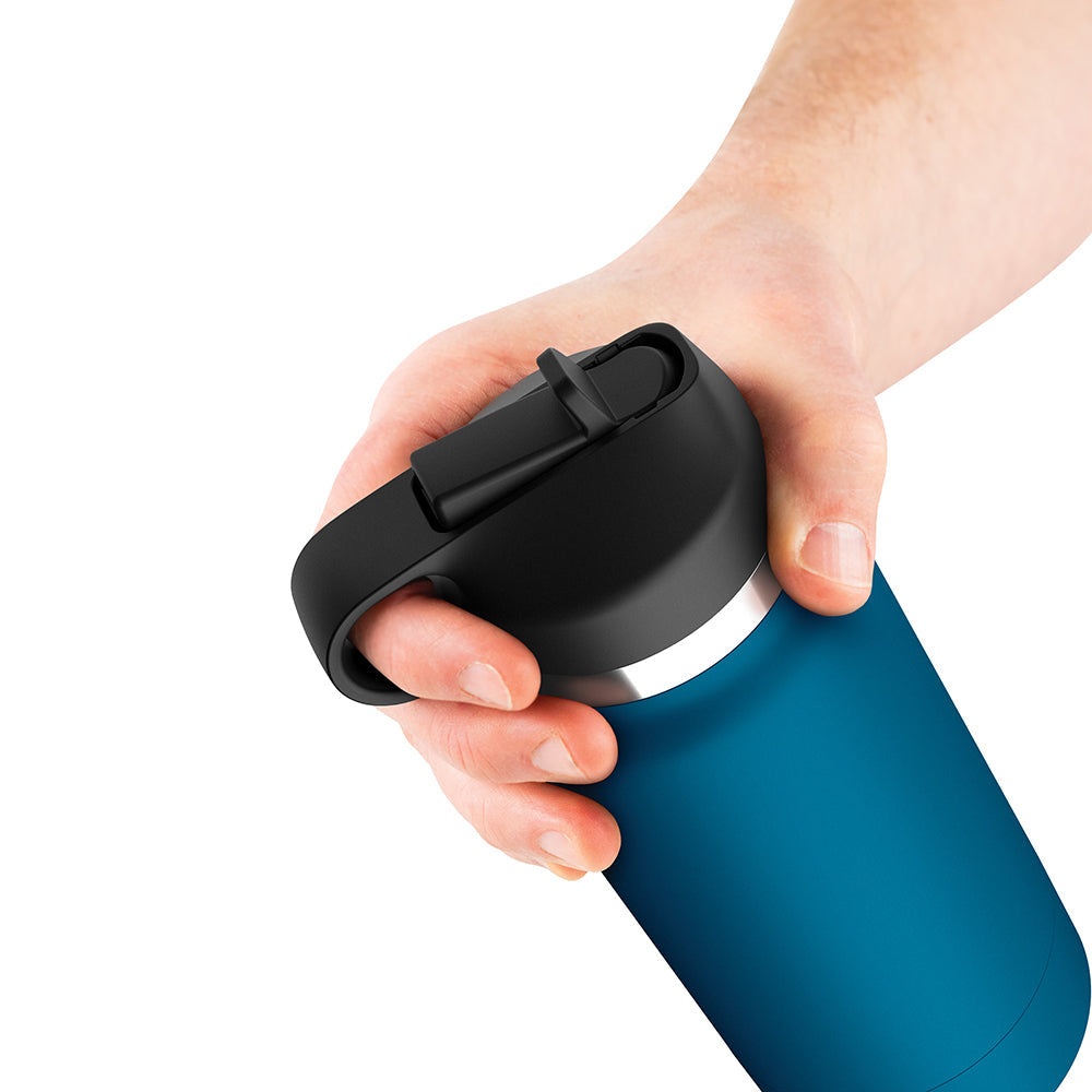 PDX BRANDS - PDX PLUS FUCK FLASK PRIVATE PLEASER DISCREET STROKER BLUE BOTTLE LIGHT