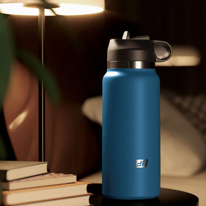 PDX BRANDS - PDX PLUS FUCK FLASK PRIVATE PLEASER DISCREET STROKER BLUE BOTTLE LIGHT
