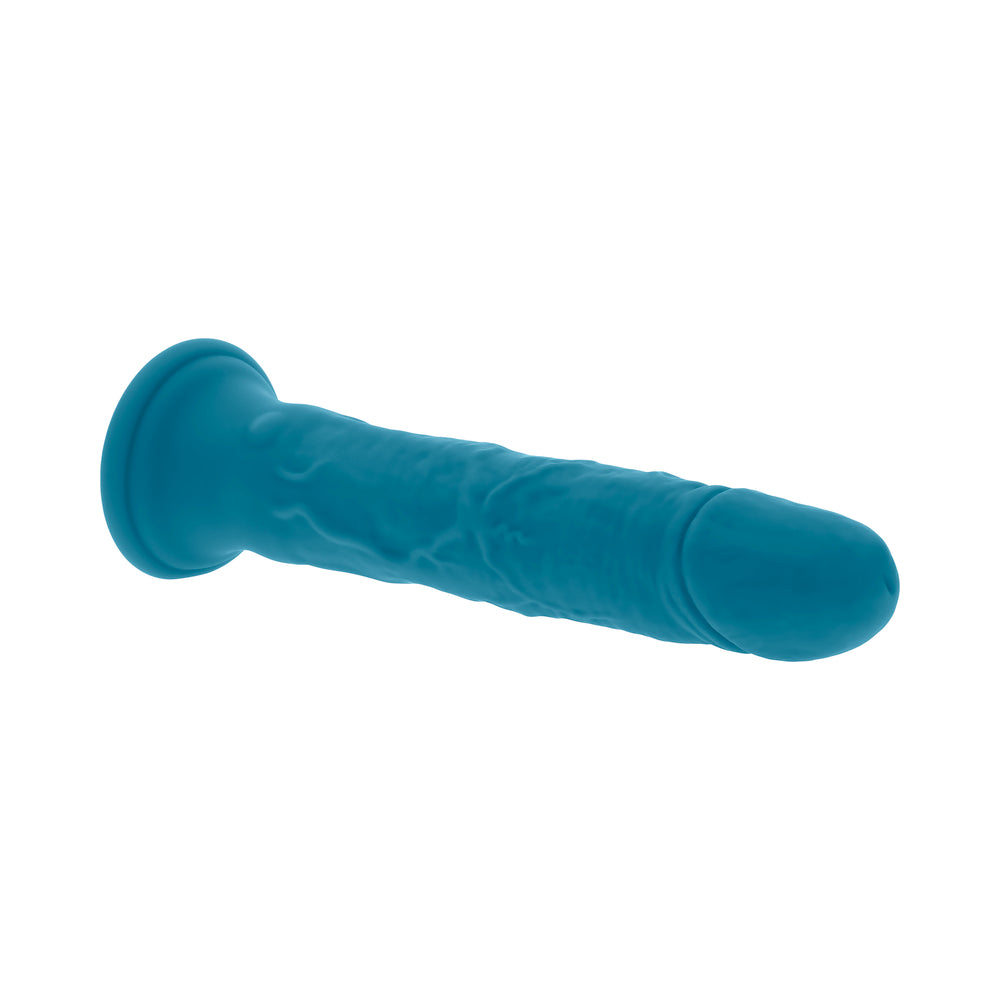 EVOLVED - TSUNAMI RECHARGEABLE VIBRATING DILDO SILICONE TEAL