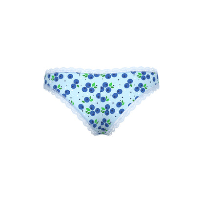 MAGIC SILK - SWEET TREATS BOY SHORT WITH LUBE BLUEBERRY L/XL