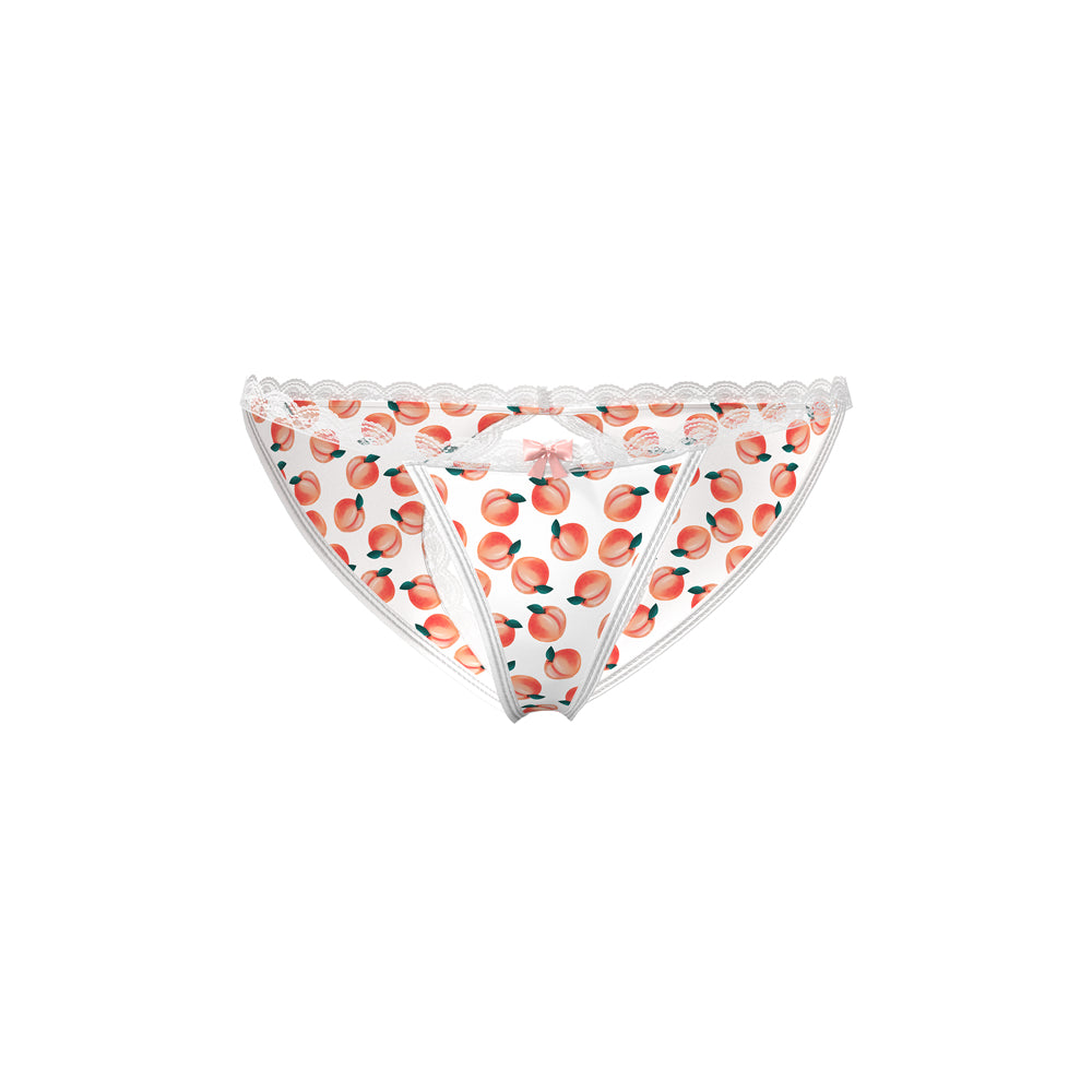 MAGIC SILK - SWEET TREATS SPLIT BACK & CROTCHLESS PANTY
