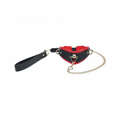 SHOTS - OUCH! INTERNATIONAL MILAN COLLECTION COLLAR WITH LEASH