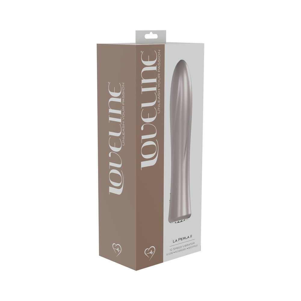 SHOTS - VIBRADOR DE SILICONE RECARREGÁVEL LOVELINE LA PERLA II