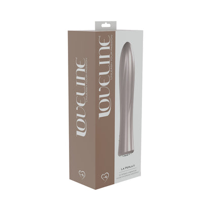 SHOTS - VIBRADOR DE SILICONE RECARREGÁVEL LOVELINE LA PERLA II