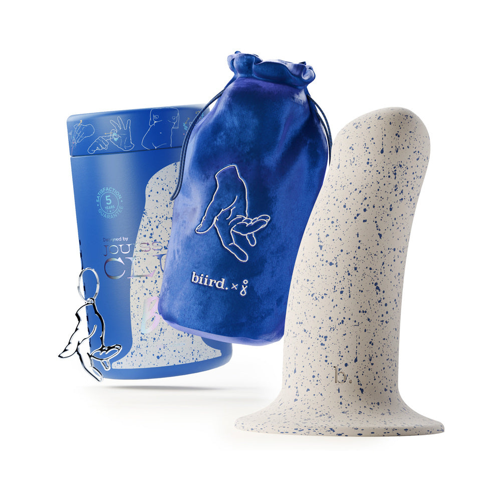 BIIRD - BOO DILDO DE SILICONE MACIO DE 5,5 POLEGADAS COM BASE DE VENTOSA JOUISSANCE CLUB EDITION