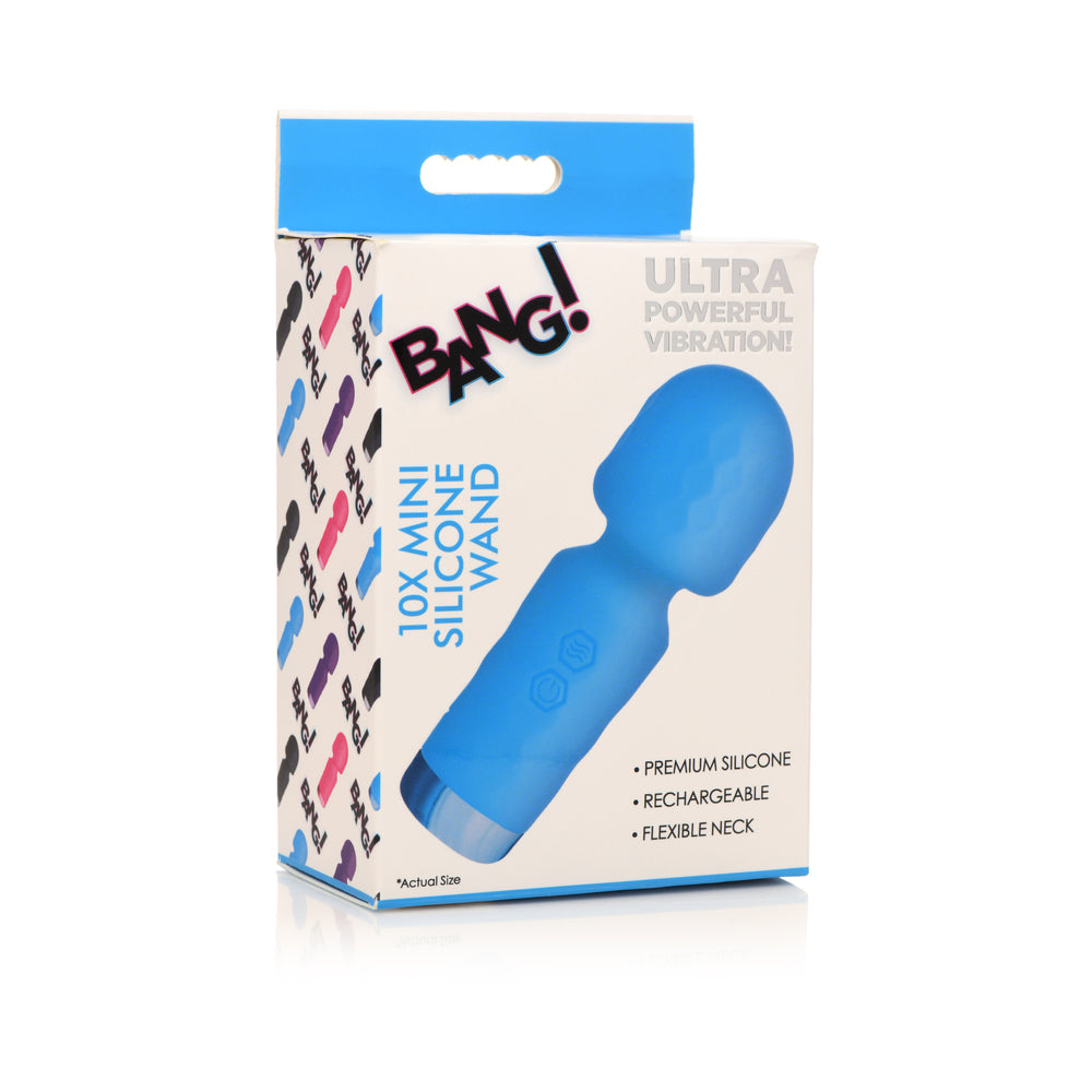 XR BRANDS - BANG! 10X MINI SILICONE WAND