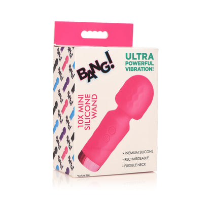 XR BRANDS - BANG! 10X MINI SILICONE WAND