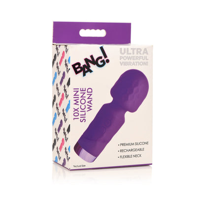 XR BRANDS - BANG! 10X MINI SILICONE WAND