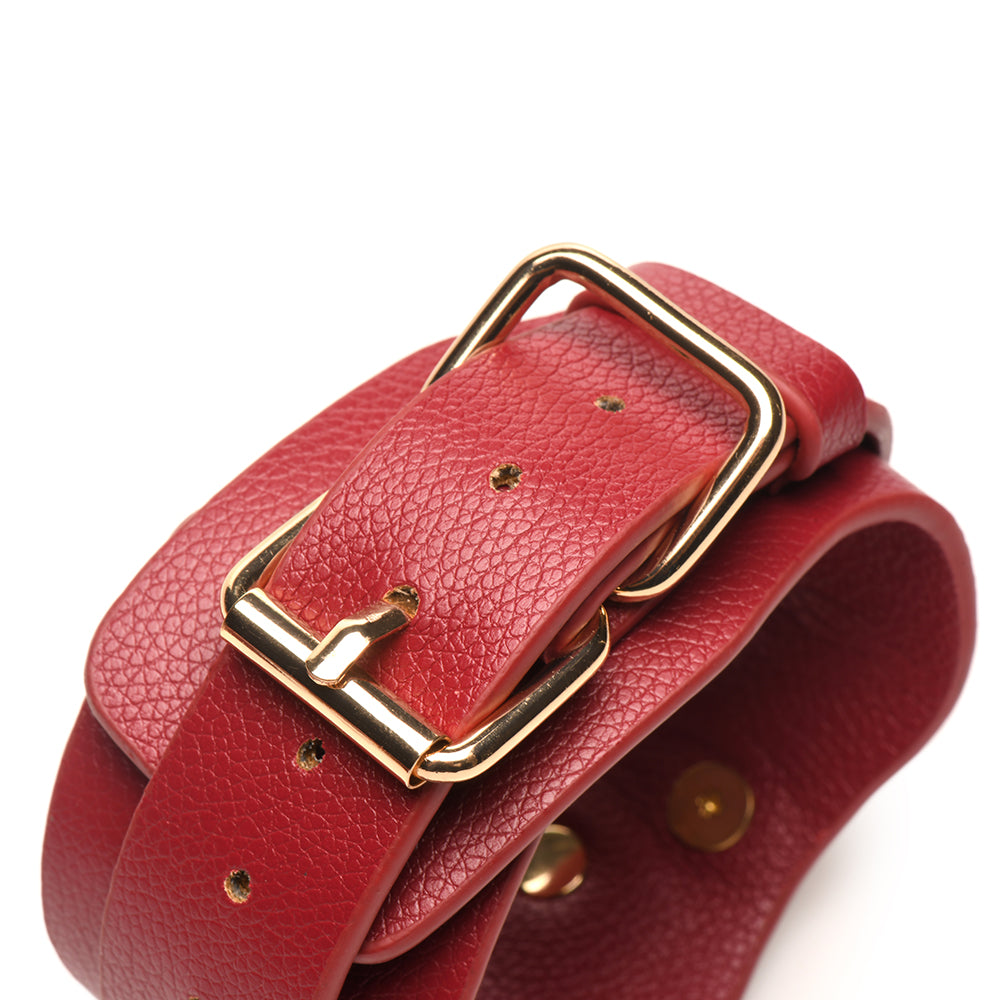 XR BRANDS - CONJUNTO DE ALGEMAS PARA AMANTES BEDROOM BLISS VERMELHO