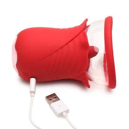 XR BRANDS - BLOOMGASM LILY LOVER SUCKING & VIBRATING CLITORAL STIMULATOR