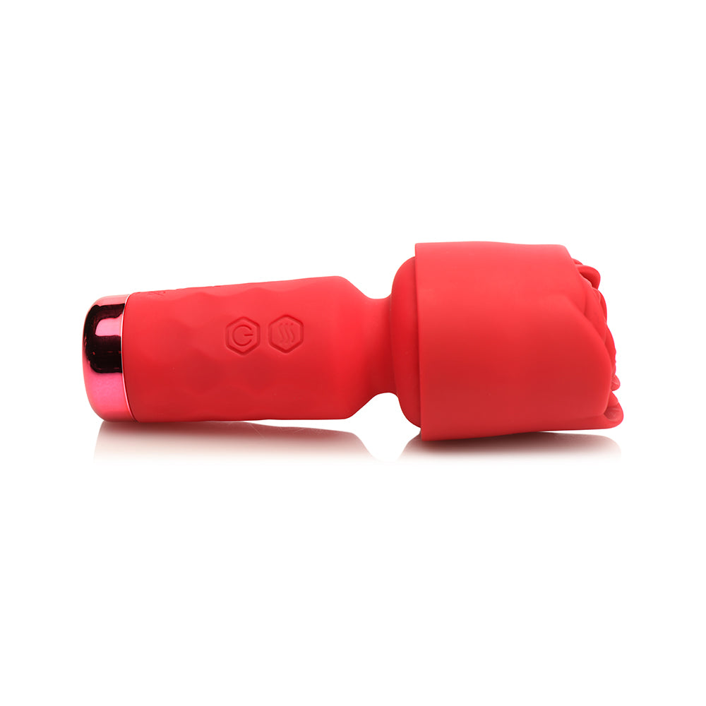 XR BRANDS - BLOOMGASM PLEASURE ROSE-PETITE MINI SILICONE ROSE WAND