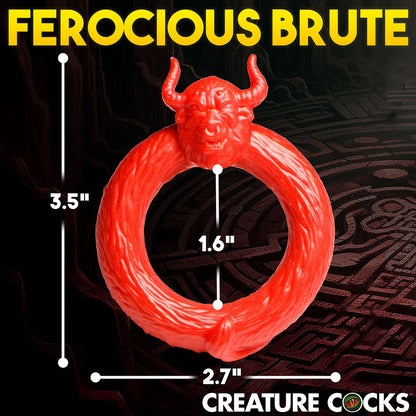 XR BRANDS - CREATURE COCKS BEAST MODE SILICONE COCK RING