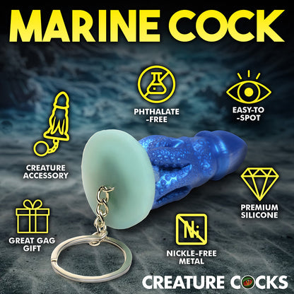 XR BRANDS - CREATURE COCKS COCKTOPUS SILICONE KEYCHAIN