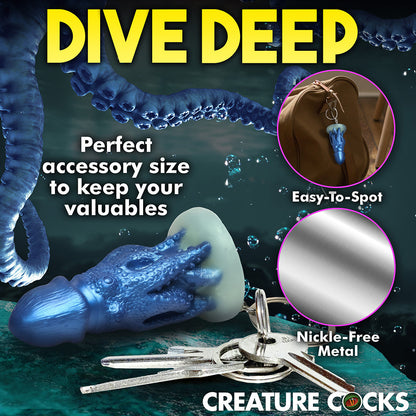 XR BRANDS - CREATURE COCKS COCKTOPUS SILICONE KEYCHAIN