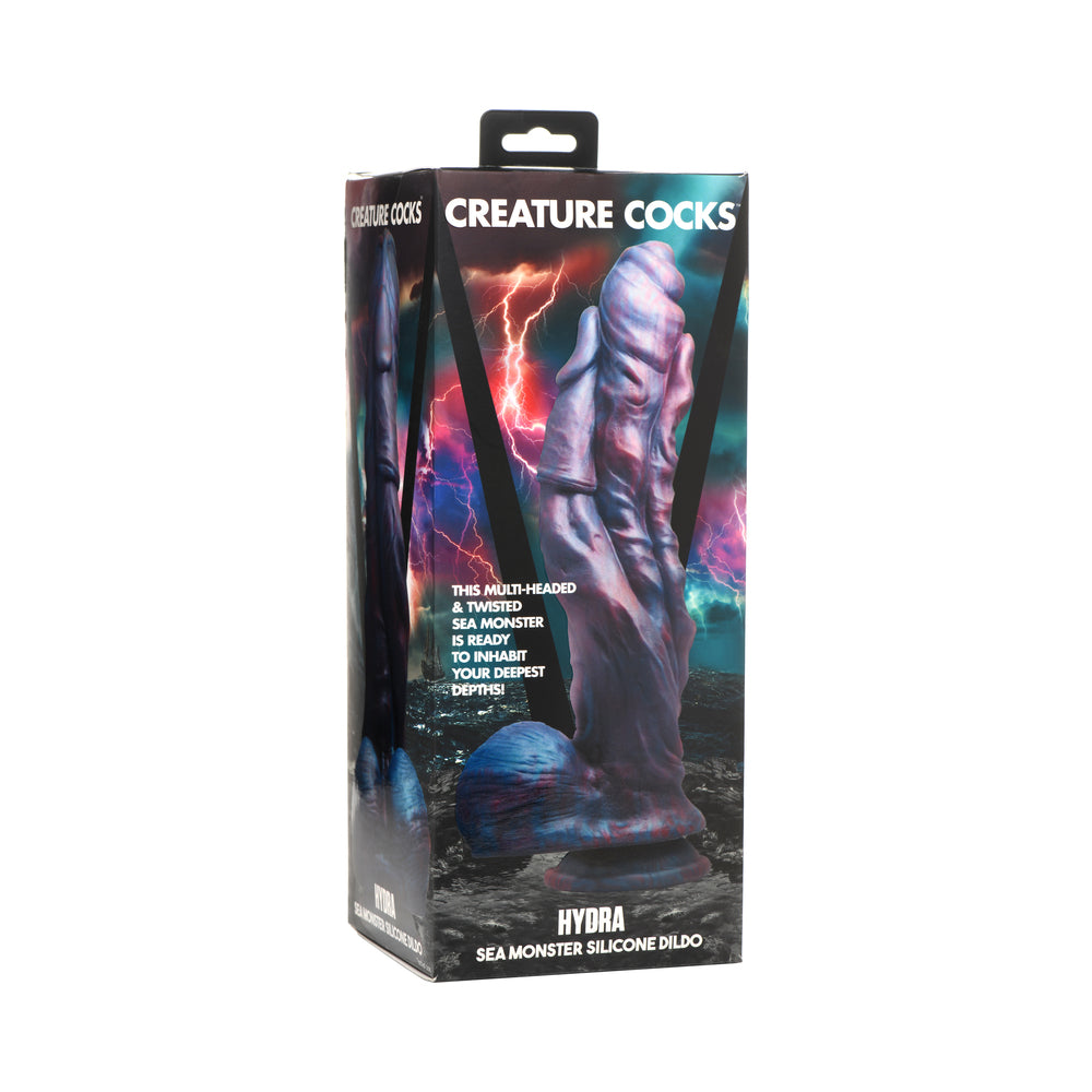XR BRANDS - CREATURE COCKS HYDRA MONSTRO MARINHO DILDO DE SILICONE