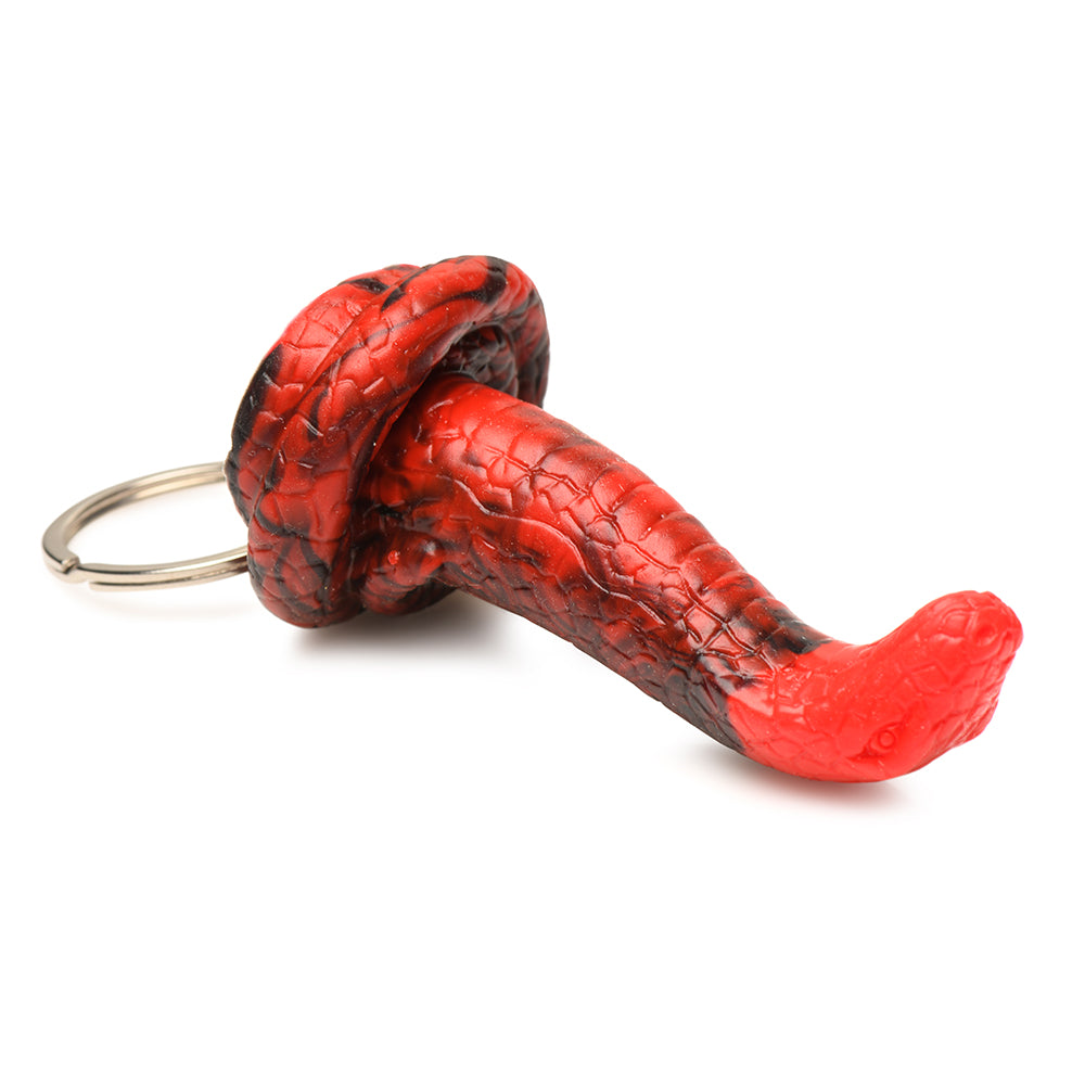 XR BRANDS - CREATURE COCKS KING COBRA SILICONE KEYCHAIN