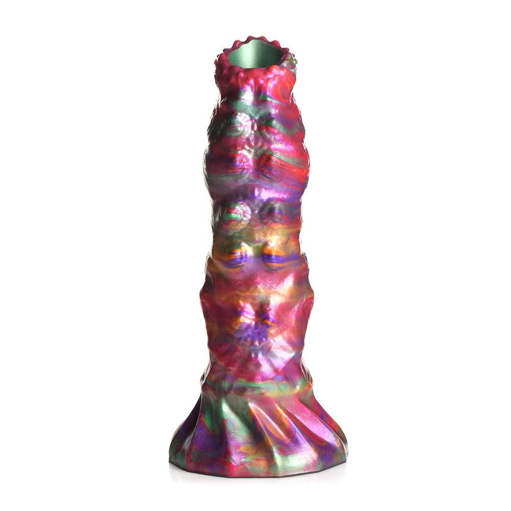 XR BRANDS - CREATURE COCKS LARVA SILICONE OVIPOSITOR DILDO WITH EGGS