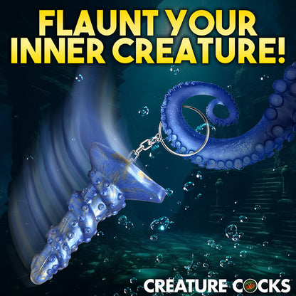 XR BRANDS - CHAVEIRO DE SILICONE CREATURE COCKS LORD KRAKEN