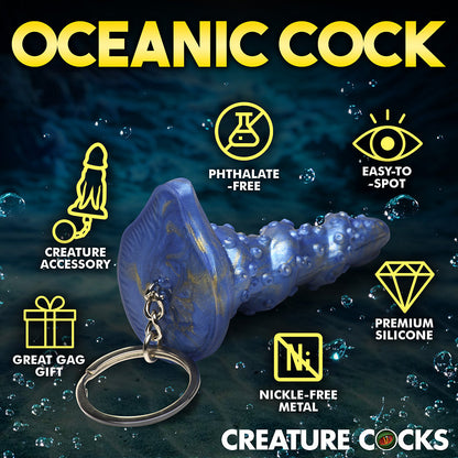 XR BRANDS - CHAVEIRO DE SILICONE CREATURE COCKS LORD KRAKEN