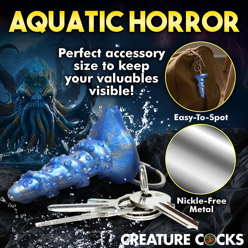 XR BRANDS - CHAVEIRO DE SILICONE CREATURE COCKS LORD KRAKEN