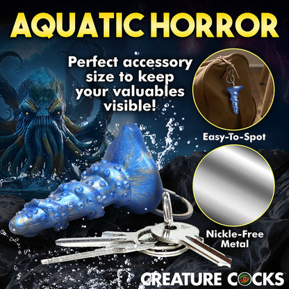 XR BRANDS - CHAVEIRO DE SILICONE CREATURE COCKS LORD KRAKEN