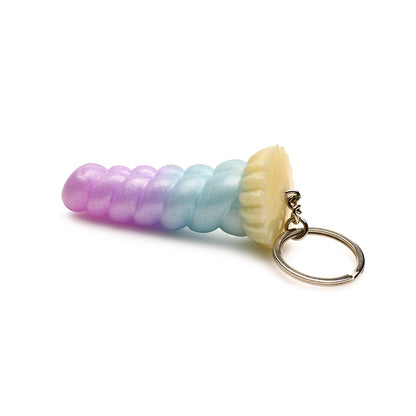 XR BRANDS - CREATURE COCKS MYSTIQUE UNICORN SILICONE KEYCHAIN