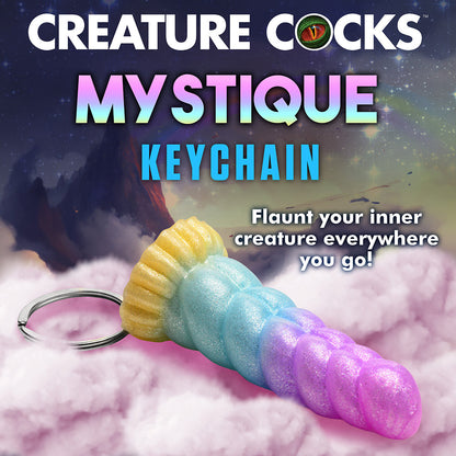 XR BRANDS - CREATURE COCKS MYSTIQUE UNICORN SILICONE KEYCHAIN