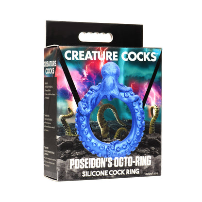 XR BRANDS - CREATURE COCKS POSEIDON'S OCTO-RING SILICONE COCK RING