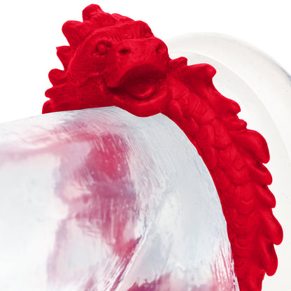 XR BRANDS - CREATURE COCKS RISE OF THE DRAGON SILICONE COCK RING