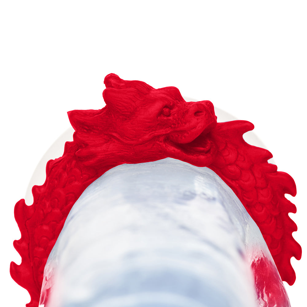 XR BRANDS - CREATURE COCKS RISE OF THE DRAGON SILICONE COCK RING