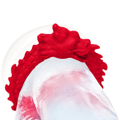 XR BRANDS - CREATURE COCKS RISE OF THE DRAGON SILICONE COCK RING