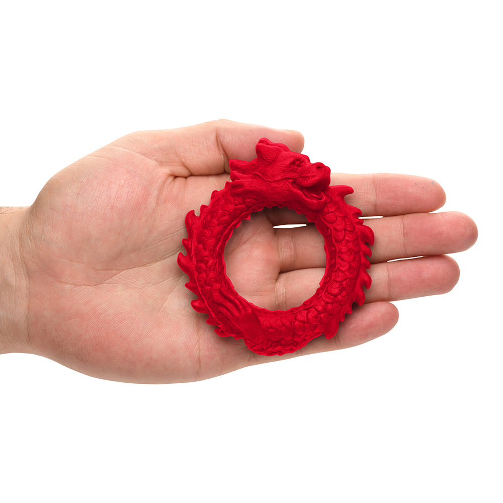 XR BRANDS - CREATURE COCKS RISE OF THE DRAGON SILICONE COCK RING