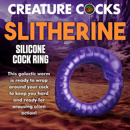 XR BRANDS - CREATURE COCKS SLITHERINE SILICONE COCK RING