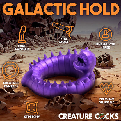 XR BRANDS - CREATURE COCKS SLITHERINE SILICONE COCK RING