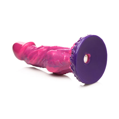 XR BRANDS - CREATURE COCKS XENOX VIBRATING SILICONE DILDO WITH REMOTE