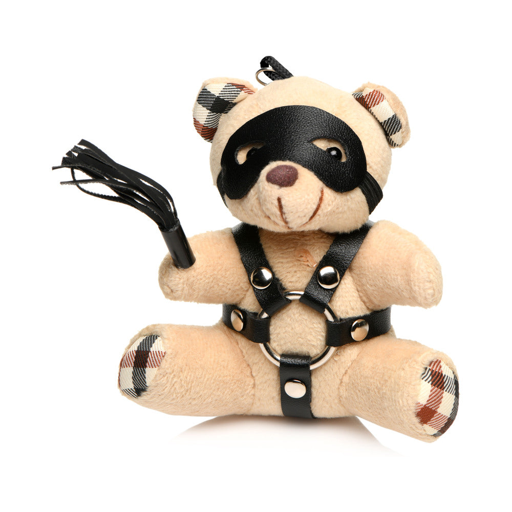 XR BRANDS - MASTER SERIES BDSM TEDDY BEAR KEYCHAIN