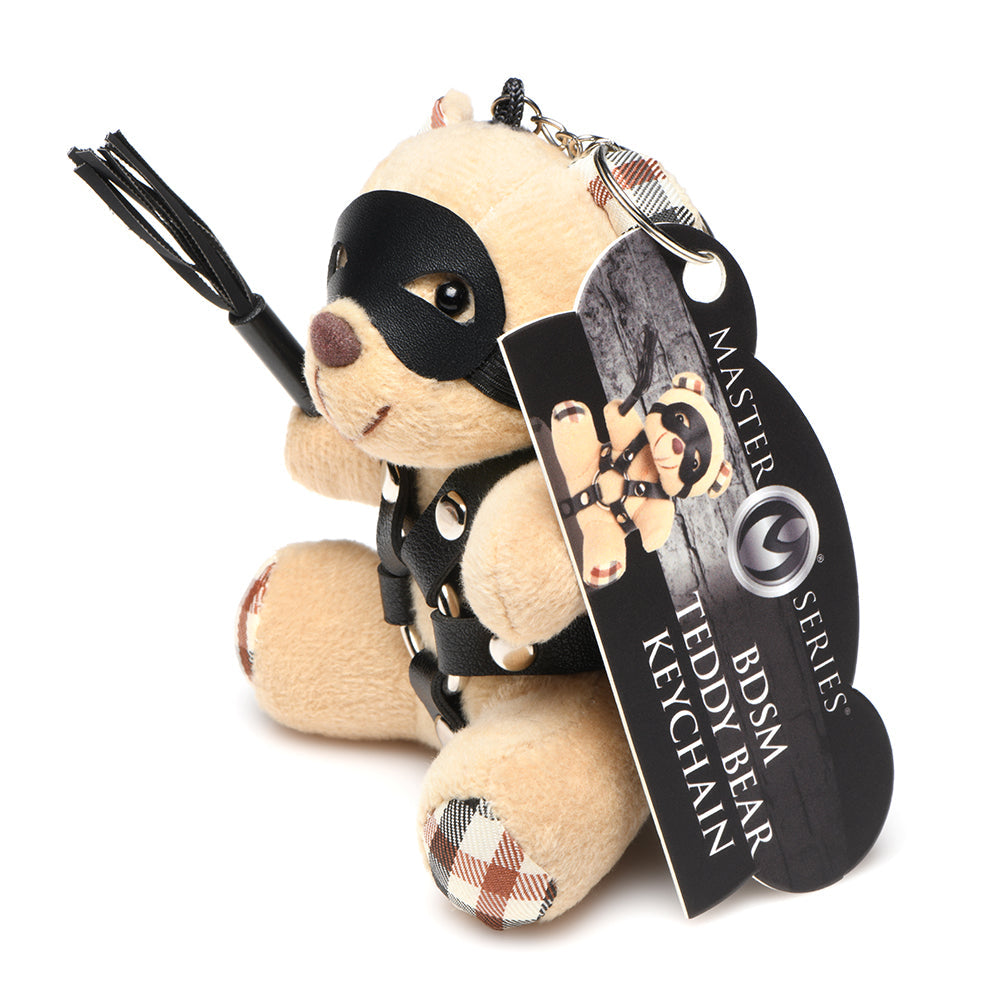 XR BRANDS - MASTER SERIES BDSM TEDDY BEAR KEYCHAIN